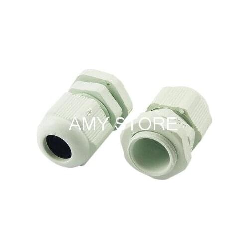 Waterproof Seal Cables Glands Joints PG11 White