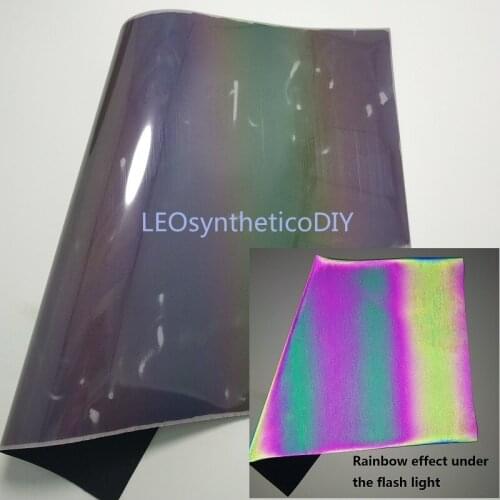 1PCS 21X29CM 0.5MM, 4 Way Stretch Spandex Light Reflective Fabric For Making Bows and Other Accessories R321A