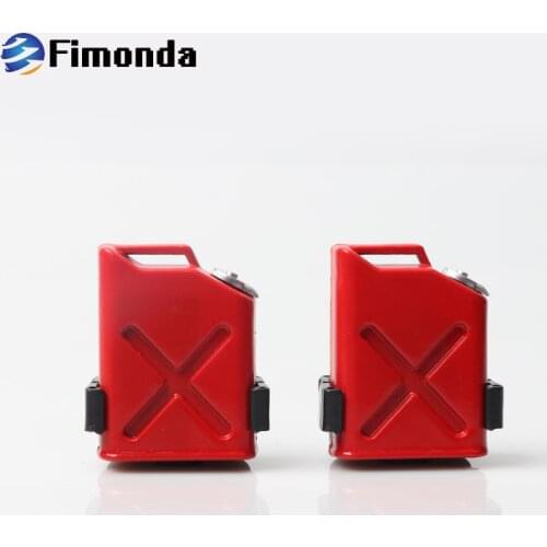 2Pcs RC Simulation Mini Fuel Tanks For 1/10 RC Rock Cralwer Car Axial SCX10 90046 90047 Traxxas TRX4 TAMIYA CC01 D90 D110 TF2
