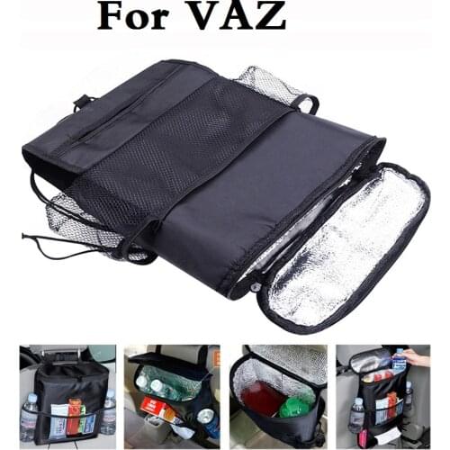 Car Style Auto Care Cooler Multi Pocket Bag Back Seat For VAZ 2104 2109 2111 2121 (4x4) EL Lada Kalina Largus Priora Revolution