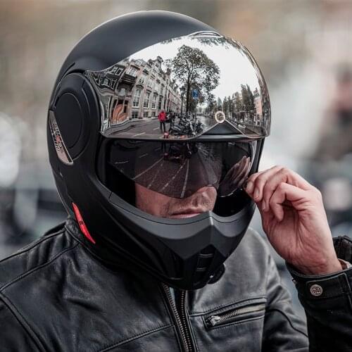 BEON B707 MOTORCYCLE FLIP UP 180 DEGREES REVERSE FULL FACE HELMET шлем для мотоцикла casco moto capacete de moto Casque de moto