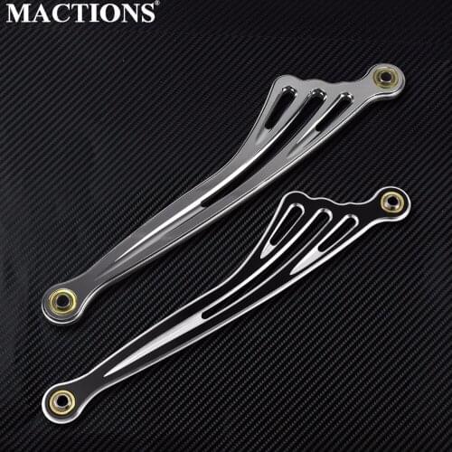 Black Chrome Wing CNC Gear Shift Lever Shift Linkage For Harley Touring Road King Softail Street Glide Trike 1984-15 2016 2017