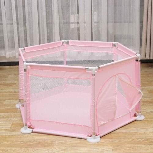 Baby Playpens Ball Pool Hoop Extra Large Baby Mesh Fence Indoor Outdoor Playground Dry Pool Playpen For Children