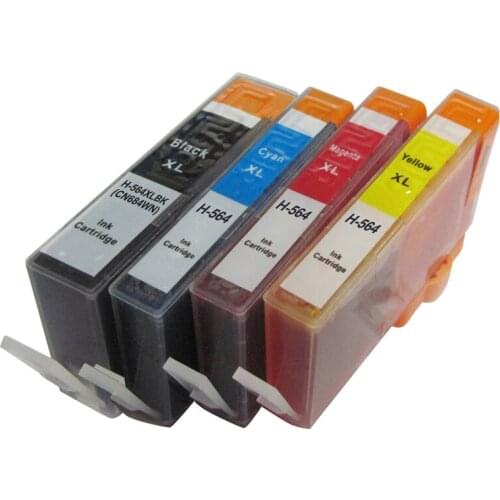 UP 8pcs/2sets compatible for HP564 564XL ink cartridges for 3070A 6510 B109a B109n B110a B209a B210a 3520 4620 5520 5514 5510
