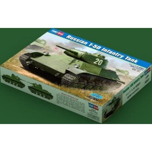 Hobbyboss 83827 1/35 Russian T-50 Infantry Tank Model Kit