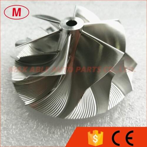 K16 High Performance Turbo Aluminum 2618/Milling/Billet Compressor wheel 57.00/71.50mm 6+6 blades Reverse