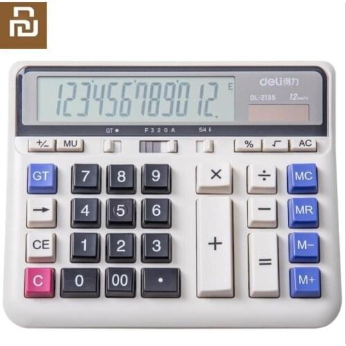 Computer keyboard Solar calculator Photoelectric Dual Dive 12 Number Display for bank office Financial Accounting school