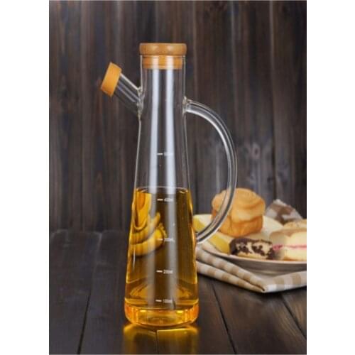 Kitchen Olive Oil Vinegar Storage Bottle Set BBQ Leakproof Dispenser Container For Salad Kitchenware Cook Accessory Gravy Boat