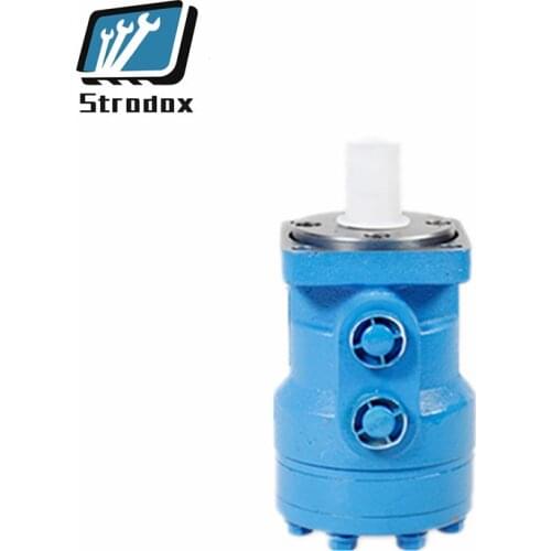 Plastic injection machine adjust the mold R125hydraulic cycloid mechanical four holes install hydraulic motor small and micro