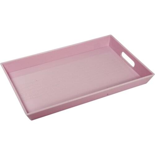 Pattern Pink Color Tray
