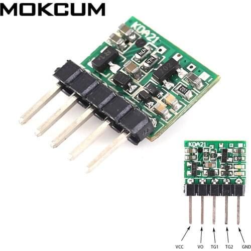 DC 3V-18V Two Key Bistable Switch Circuit Module 2Bit 1500mA 1.5A Relay Controller Delay trigger time