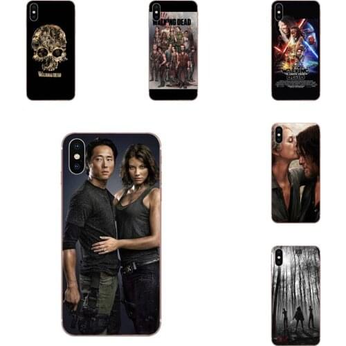 Smartphone Phone Transparent Cases For Xiaomi Redmi Note 9 PRO Max 9s Mi9 mi10 lite Pro K30 K20 Pro 5G redmi 7 8a Walking Dead