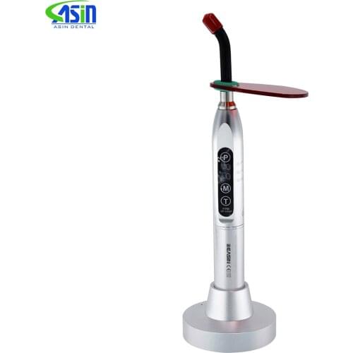 Dental Product Dentist Tool Kits New Wireless LED Curing Light Cure Lamp Silver Color