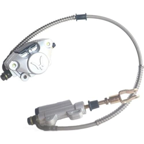 Rear Disc Brake Assembly Master Cylinder Caliper For 150cc 200cc 250cc ATV Quad Buggy Go Kart