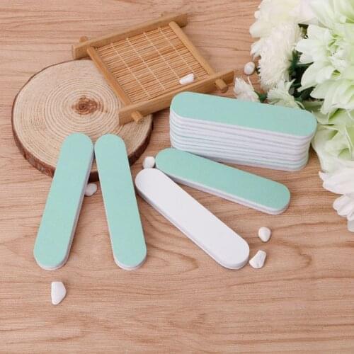 1pc 3000/600 Girt Double Sided Round Nail Art Sanding Polisher Buffer Nail File