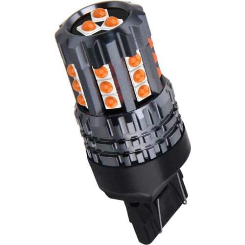 1PCS T20 W21W WY21W 7440 W21/5W 7443 Super Bright LED Auto Brake Light Backup Reverse Lamp Car Turn Signals Bulb Red White Amber