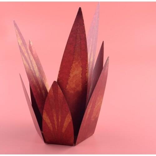 9 Leaves Rusty Style Art Tequila Agave Sculpture For Garden Yard Home Decoration DIY Ornaments