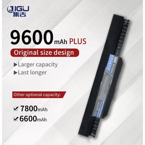 JIGU 9 Cells Laptop Battery For Asus K53S K53 K53E K43E K53 K53T K43S X43E X43S X43E K43T K43U A53E A53S K53S Battery