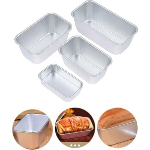 Aluminum Alloy Non-Stick Cheese Cake Toast Mold Bread Loaf Pan Baking Pans Dishes Kitchen Baking Tool Cake Baking Pans Cake Pan