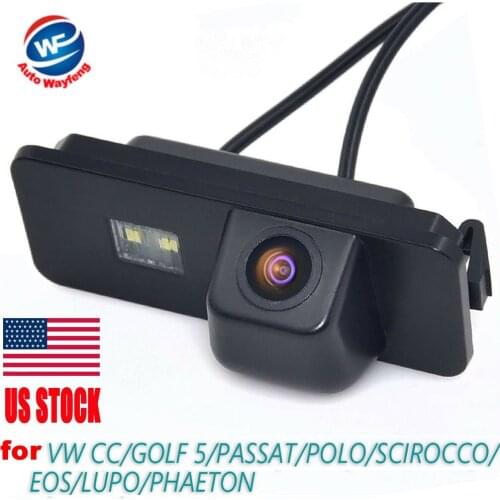 Car Rear View Reverse Backup CAMERA For VW GOLF V GOLF 5 SCIROCCO EOS LUPO PASSAT CC POLO(2 cage) PHAETON BEETLE SEAT VARIANT