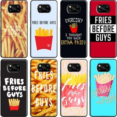 Fries Before Guys Case For Xiaomi POCO X3 NFC F2 Pro F1 Mi 10 Ultra Note 10 Lite Mi 10 Pro 9T 9 8 Max3 A3