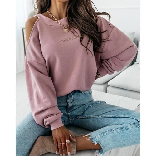 FANAN Women's Sweatshirts With Inscriptions