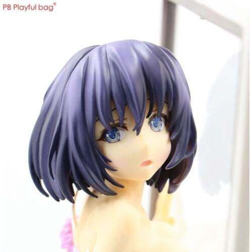 32CM Chest-pressing Girl figure Native girl PVC action figure Sexy Hot girl model toys Anime collections Best gifts HD70