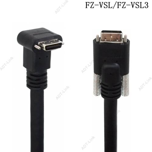 FZ-VSL CameraLink cable 90 Degree Right Angle SDR to SDR Mini 26Pin Cables Camera Link For OMRON FZ-VSL/FZ-VSL3