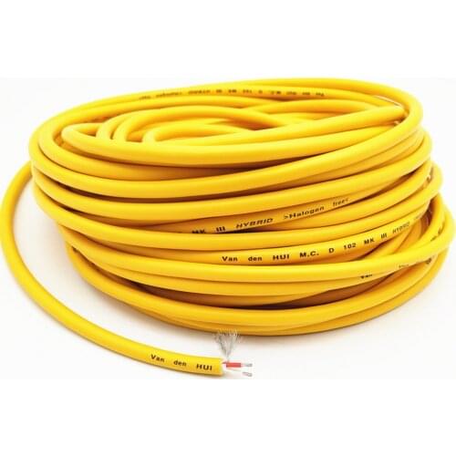 Van Den Hul M C D102 MKIII Hybrid Analogue Interconnects RCA cable for CD playe product hifi CD amplifier amp Vinshle