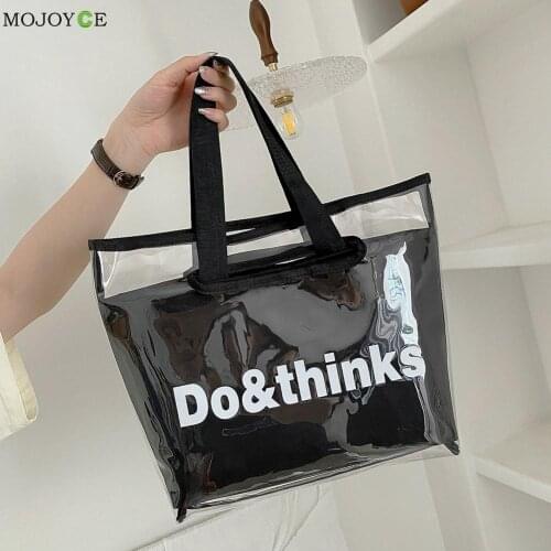 Retro Clear Letters Print Composite Bags Women Large Capacity Shoulder Handbags Hipster Versatile Soft Top-Handle Shopping Bag