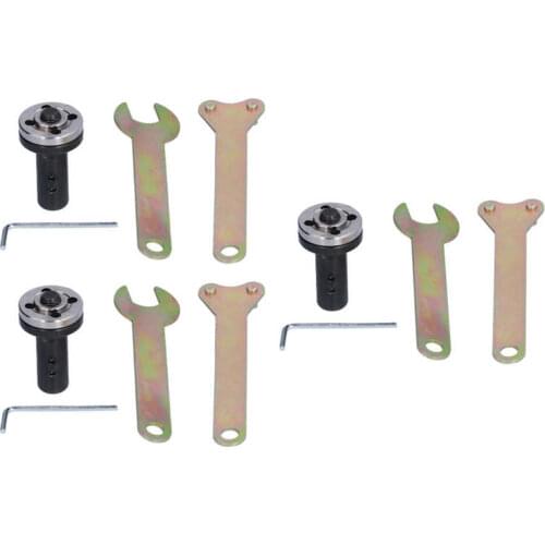 M10 Arbor Mandrel Adapter Motor Shaft Coupler Sleeve High Hardness Easy Replace 3 Sets for Angle Grinders