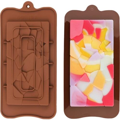 2021 NEW Chocolate Silicone Mold Fondant Patisserie Candy Mould Cake Mode Decoration Baking Accessories DIY 3D Molds