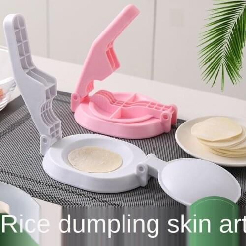 New Dumpling-making Free Hand Tools To Press Dumpling Skin Artifacts Household Manual Peeler Molds Kitchen Small Peeling Tools
