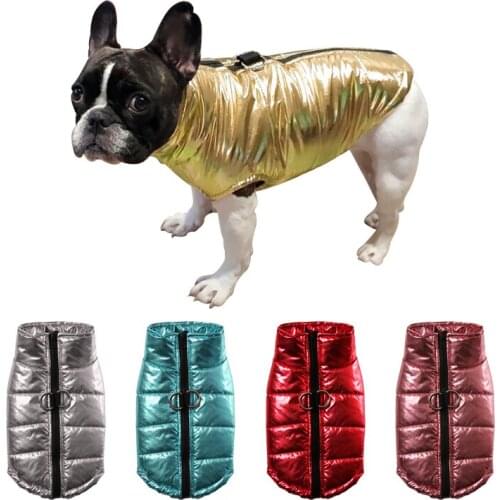 Clothes For Small Dogs Waterproof Dog Clothes Puppy Pet Jacket Winter Warm Vest Dog Coat Clothing For Chihuahua French Bulldog