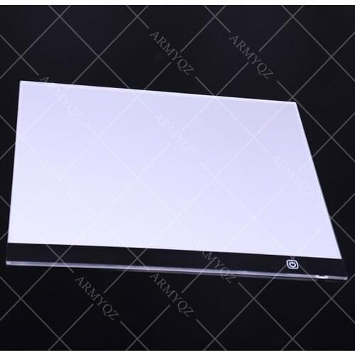 LED A3 Light Panel Light Pad Ultra Thin Tracing Light Box Board with 3-level Dimmable Brightness for Diamond Painting Supplies
