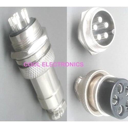 10sets(20pcs) 5 pin 5p GX20-5 GX20 20mm Air Aviation Wire Panel Male & Female Metal Connector Socket