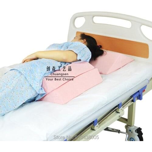 Anti Bedsore Bedridden Patients Elderly Bed Wedge Pillow Elevation Support Cushion Pad Set For Leg Back Knee Waist Wheelchair
