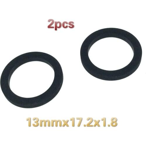 2pcs 13mmx17.2x1.8 car retractor press belt pulley deck audio pressure recorder press cassette deck pinch roller tape Card Seat