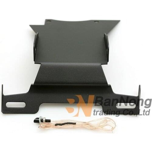 Free shipping Modified Motorcycle Rear license plate bracket For YAMAHA FZ6 2006-07-08 year