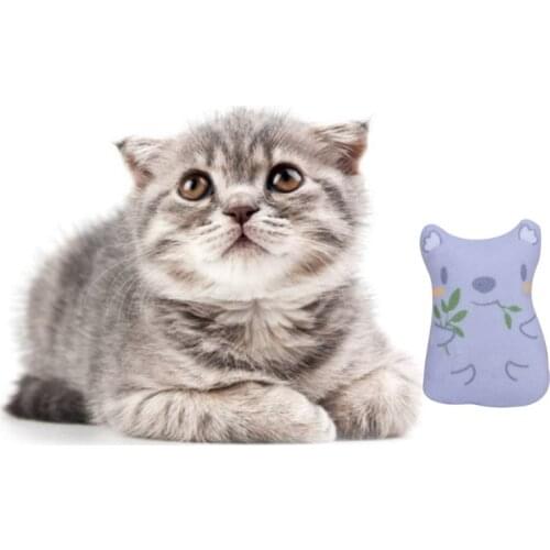 Pet Cat Cleaning Teeth Cat toy Pet Interactive Scratch-resistant Molar Color Printing Toys Cat Supplies