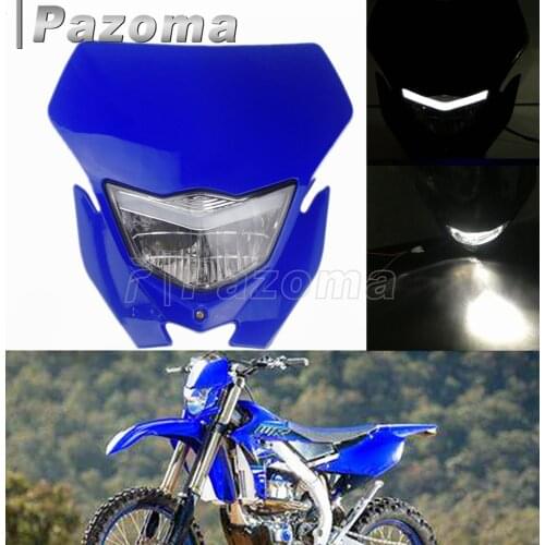 Motorcycle Enduro Headlight Headlamp For Yamaha WR450F WR250F YZ85 YZ125 YZ250 YZ450 YZF TTR Dirt Bike Motocross SupermotO LED