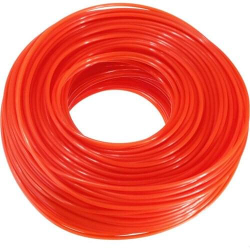 New 3.0mm Grass Trimmer Line Strimmer Brushcutter Nylon Rope Cord Long Round/Square Roll Replacement