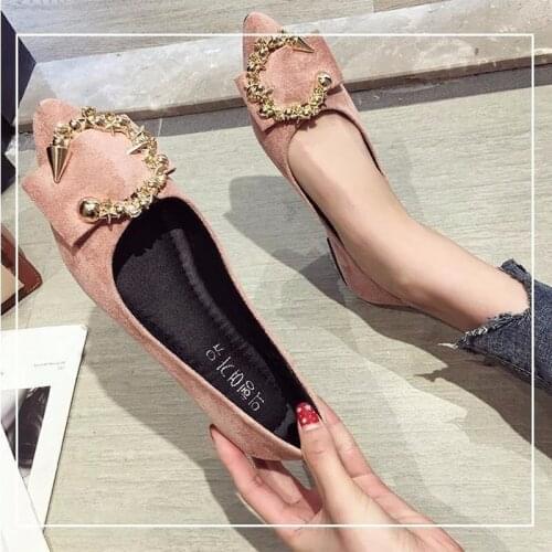 Elegant and Sweet Rhinestone High Heels 2021 New Suede Square Heel High Heels Fashion Party Dress Ladies High Heels Women Shoes