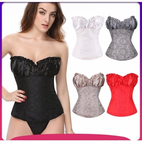 Without Straps Corset WomenS Belly Shaping Corset Bustier Tops Boned Waist Trainer Body Shaping Women Waist Cincher Corsets
