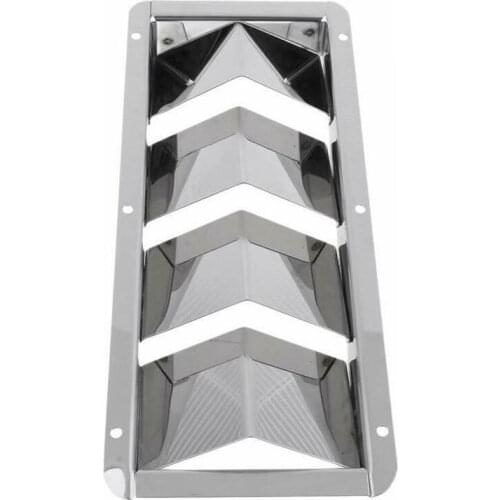 2 Pcs 4 Slots Louvred Air Vent Stainless Steel Marine Boat Yacht Hardware Polished