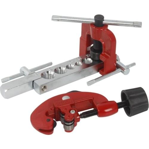 3-28mm Tube Cutter Flaring Tool Kit Tube Expander Expansion Mouthparts Pipe Cutter Reamer Device For Copper Tube Flaring Tools