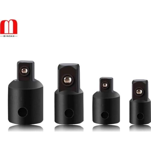 BINOAX 4pcs/set Ball Lock Ratchet Socket Adapter Reducer Converter Tool 1/4" 3/8" 1/2"