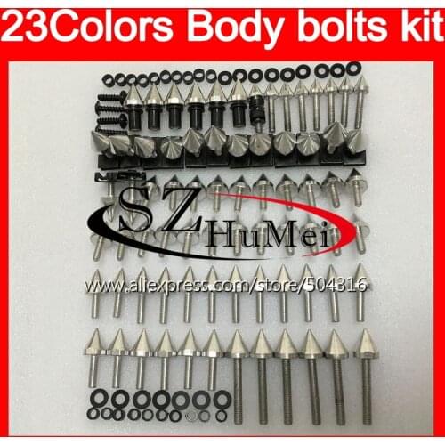 Fairing bolts full screw kit For KAWASAKI NINJA ZX9R 98 99 ZX-9R ZX 9 R 98-99 ZX 9R ZX9R 1998 1999 Windscreen bolt screws Nuts