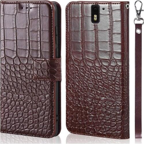 DOREXLON for Oneplus 1 One Plus One A0001 Soft Silicone TPU Crocodile texture leather Case for Oneplus 1 magnet clasp phone case