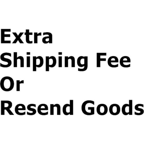 This link is for extra Shipping fee Or resend for old order We will send goods As buyer Ask